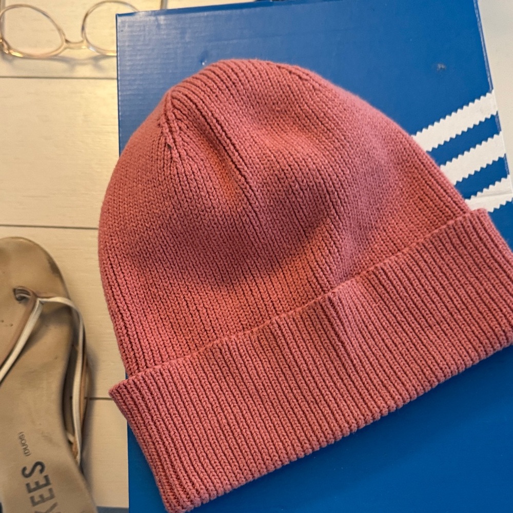 Pink Knit Beanie